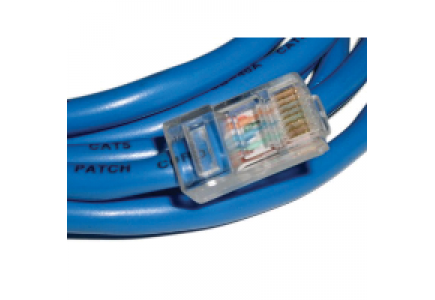 PCSPNHA38244 - AccuSine PCS+ - câble - mise en parallèle - cat.5E - L=3m , Schneider Electric