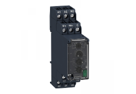 Zelio Control RM22LA32MR - Zelio Control RM22 - relais contrôle de niveau - 2OF - 24 à 240Vca/cc , Schneider Electric