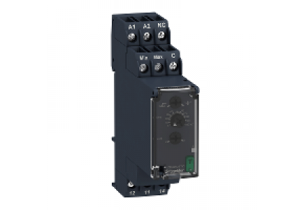 Zelio Control RM22LG11MR - Zelio Control RM22 - relais contrôle de niveau - 1OF - 24 à 240Vca/cc , Schneider Electric