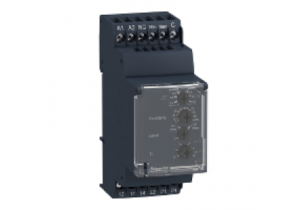 Zelio Control RM35LM33MW - Zelio RM35-L - relais de contrôle de niveau de liquide - 24..240Vca/cc , Schneider Electric