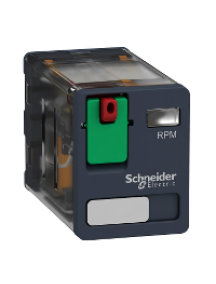 Zelio Relay RPM21F7 - Zelio RPM - relais de puissance enfichable - 2OF - 120Vca , Schneider Electric