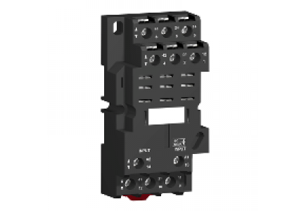 Zelio Relay RPZF3 - Zelio RPZ - embase pour relais de puissance - avec contacts mixtes - borne à vis , Schneider Electric