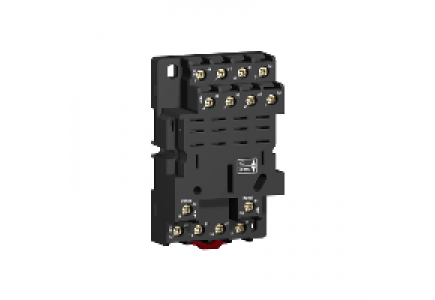 Zelio Relay RPZF4 - Zelio RPZ - embase pour relais de puissance - avec contacts mixtes - borne à vis , Schneider Electric
