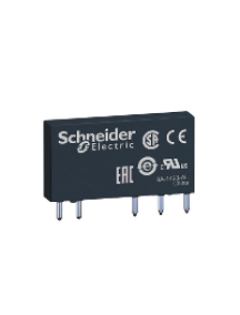 Zelio Relay RSL1GB4ED - Zelio Relay RSL - relais embrochable - 1OF 6A bas niveau - 48VDC , Schneider Electric