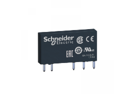 Zelio Relay RSL1GB4ND - Zelio Relay RSL - relais embrochable - 1OF 6A bas niveau - 60VDC , Schneider Electric