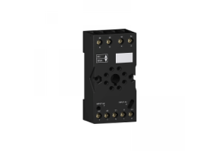 Zelio Relay RUZC2M - Zelio RUZ - embase pour relais universel - avec contacts mixtes - connecteurs , Schneider Electric