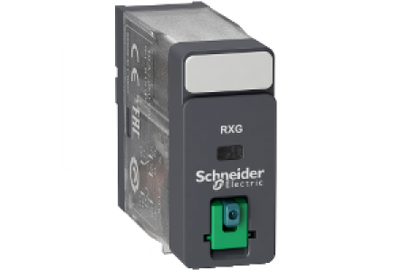 Zelio Relay RXG11ED - Zelio Relay RXG - relais embrochable - 1 OF 10A - test - 48VDC , Schneider Electric