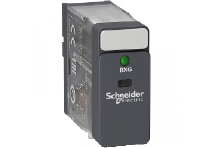 Zelio Relay RXG13E7 - Zelio Relay RXG - relais embrochable - 1 OF 10A - LED - 48VAC , Schneider Electric Zelio Relay RXG13E7 - Zelio Relay RXG - relais embrochable - 1 OF 10A - LED - 48VAC , Schneider Electric