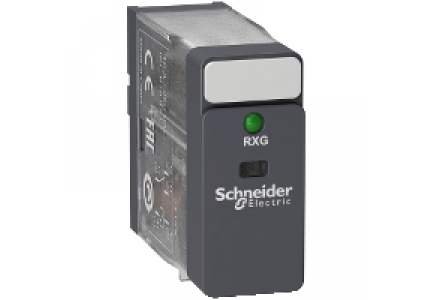 Zelio Relay RXG13ED - Zelio Relay RXG - relais embrochable - 1 OF 10A - LED - 48VDC , Schneider Electric