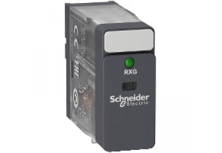 Zelio Relay RXG13ND - Zelio Relay RXG - relais embrochable - 1 OF 10A - LED - 60VDC , Schneider Electric Zelio Relay RXG13ND - Zelio Relay RXG - relais embrochable - 1 OF 10A - LED - 60VDC , Schneider Electric