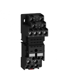 Zelio Relay RXZE2M114 - Zelio RXZ - embase pour relais miniature - avec contacts mixtes - borne à vis , Schneider Electric