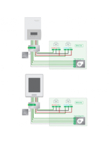 SC2300E5045 - EBE - relay pack - for mixed voltage FCU - 220/240 V AC - with transformer , Schneider Electric