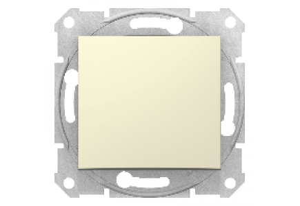 Sedna SDN0500147 - Sedna - intermediate switch - 10AX without frame beige , Schneider Electric