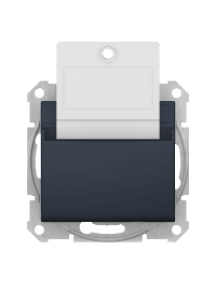 Sedna SDN1900170 - Sedna - hotel card switch - 10AX without frame graphite , Schneider Electric