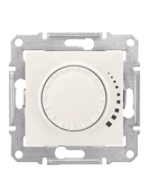Sedna SDN2200423 - Sedna - rotary dimmer - 325VA, without frame cream , Schneider Electric