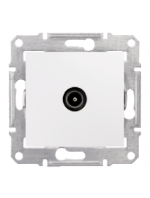 Sedna SDN3201221 - Sedna - TV connector intermediate - 8dB without frame white , Schneider Electric
