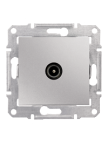 Sedna SDN3201660 - Sedna - TV connector - 1dB without frame aluminium , Schneider Electric