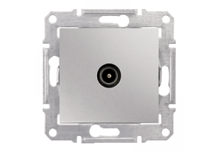 Sedna SDN3201660 - Sedna - TV connector - 1dB without frame aluminium , Schneider Electric