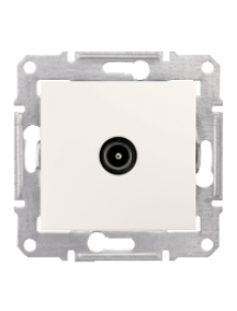 Sedna SDN3201823 - Sedna - TV connector intermediate - 4dB without frame cream , Schneider Electric