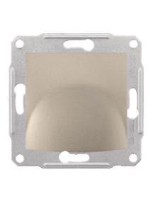 Sedna SDN5500168 - Sedna - cable outlet - without frame titanium , Schneider Electric