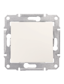 Sedna SDN5600123 - Sedna - blind cover - without frame cream , Schneider Electric