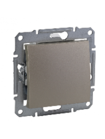 Sedna SDN5600168 - Sedna - blind cover - without frame titanium , Schneider Electric