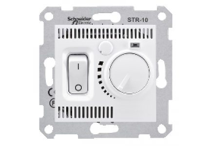 Sedna SDN6000121 - Sedna - room thermostat - 10A without frame white , Schneider Electric