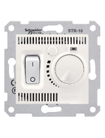Sedna SDN6000123 - Sedna - room thermostat - 10A without frame cream , Schneider Electric