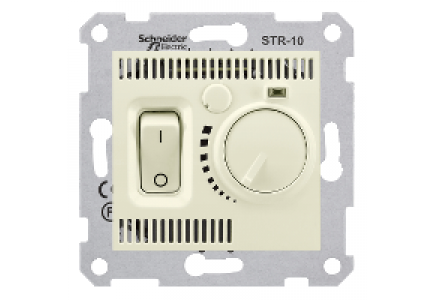 Sedna SDN6000147 - Sedna - room thermostat - 10A without frame beige , Schneider Electric