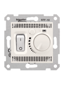 Sedna SDN6000323 - Sedna - floor thermostat - 10A without frame cream , Schneider Electric