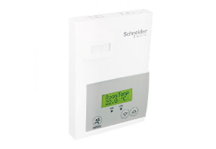 SE7200C5545B - EBE - Zone controller - BACnet - PIR cover - floating , Schneider Electric