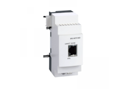 Zelio Logic SR3NET01BD - Zelio Logic - interface de communication Ethernet - pour relais intelligent , Schneider Electric
