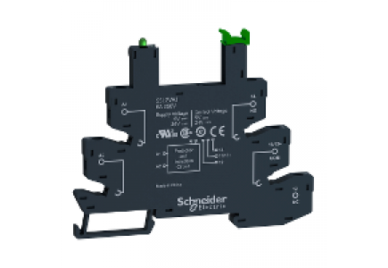 Zelio Relay SSLZRA2 - SPRING SOCKET 6 A 60VDC E MBASE DE RACCOR , Schneider Electric Zelio Relay SSLZRA2 - SPRING SOCKET 6 A 60VDC E MBASE DE RACCOR , Schneider Electric