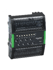SXWAO8HXX10001 - AO-8-H Module: 8 Analog Outputs (0-10VDC or 0-20mA) w hand ctrl/override switch , Schneider Electric