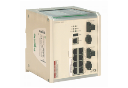 ConneXium TCSESM083F23F1 - switch Ethernet managé étendu RIO - 8 ports cuivre , Schneider Electric