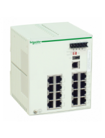 ConneXium TCSESM163F23F0 - switch Ethernet managé standard - 16 ports cuivre , Schneider Electric