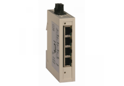 ConneXium TCSESU043F1N0 - switch Ethernet non managé - 4 ports cuivre + 1 port fibre multimode , Schneider Electric
