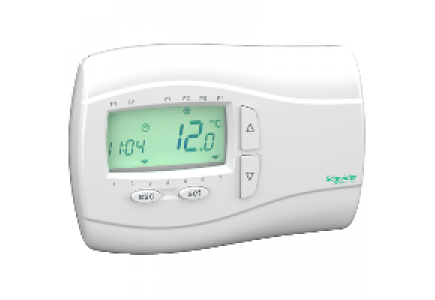 Modicon M171 TM171DWAL2L - M171 OPT. WALL THERMOSTAT WITH BACKLIGHT , Schneider Electric