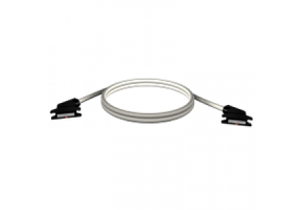 Modicon Premium TSXCDP103 - Modicon - câble de connexion - Modicon Premium - 1 m - pour embase ABE7H16R20 , Schneider Electric
