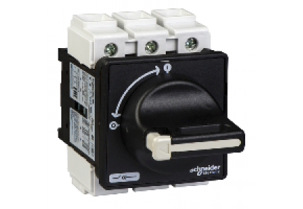 VBF4 - TeSys VBF - inter.-sectionneur - 3P - 690V 80A - poignée noire cadenassable , Schneider Electric