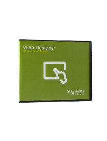 Vijeo Designer VJDSNRTSPC - Vijeo Designer - configuration software - Standard PC RT , Schneider Electric