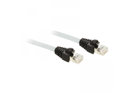 Altivar VW3A8306R03 - Altivar - câble pour liaison série Modbus - 2xRJ45 - câble 0,3m , Schneider Electric