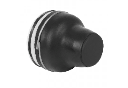 Harmony XAC XACB9122 - Harmony XACB - tête capuchonnée pour bouton-poussoir - noir - 4mm, -40..+70°C , Schneider Electric