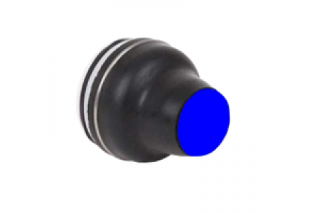 Harmony XAC XACB9216 - Harmony XACB - tête capuchonnée pour bouton-poussoir - bleu - 16mm, -25..+70°C , Schneider Electric