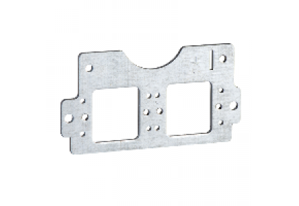 Harmony XAC XACD913 - Harmony XACD - plaque de support de bloc de contact - compatible ZB2BE10 , Schneider Electric