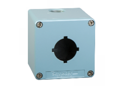 Harmony XAP XAPM1601 - Harmony XAPM - boîte à boutons vide - métallique - 1 perçage , Schneider Electric