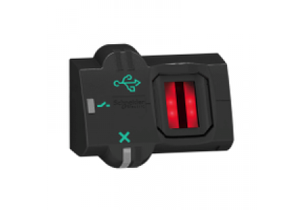 XB5S3B2L2 - Bistable USB Biometric switch - connection with 2m cable , Schneider Electric