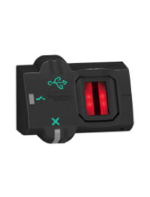 XB5S4B2M12 - Monostable USB Biometric switch - connection by M12 connector , Schneider Electric
