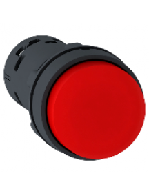 Harmony XB7 XB7NL42 - Harmony bouton-poussoir dépassant - Ø22 - rouge -1O , Schneider Electric