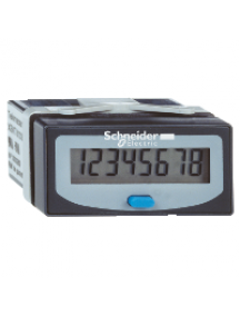 Zelio Count XBKH81000033E - Zelio Count - compteur horaire - affichage LCD 8 digits - batterie lithium , Schneider Electric